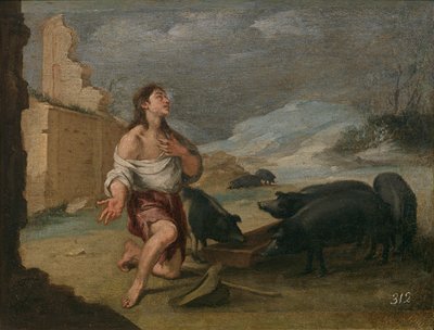 The Prodigal Son Abandoned by Bartolomé Esteban Murillo